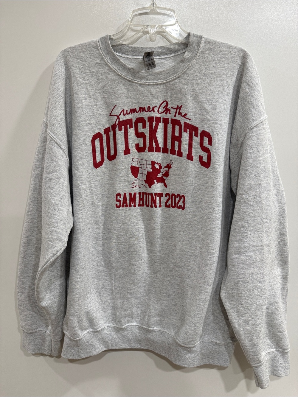 Sam Hunt Summer on the Outskirts Tour Crewneck 2023